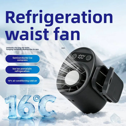 Handheld Waist Mounted Fan