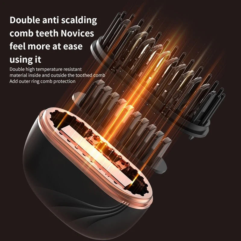 Mini Hair Straightening Comb Wireless Charging Portable Multifunctional Hair Care Not Hurt Hair Styling Comb Hair Straightener